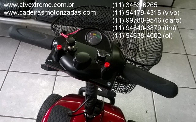 Foto 5 - Cadeira de rodas motorizada - quadriciclo scooter