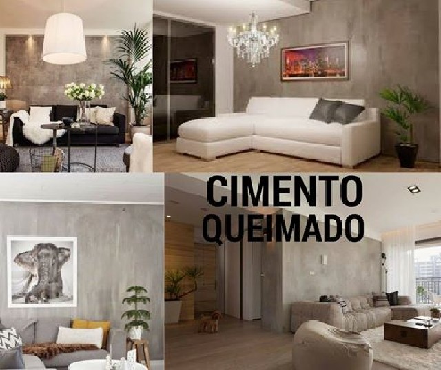Cimento queimado -concreto aparente